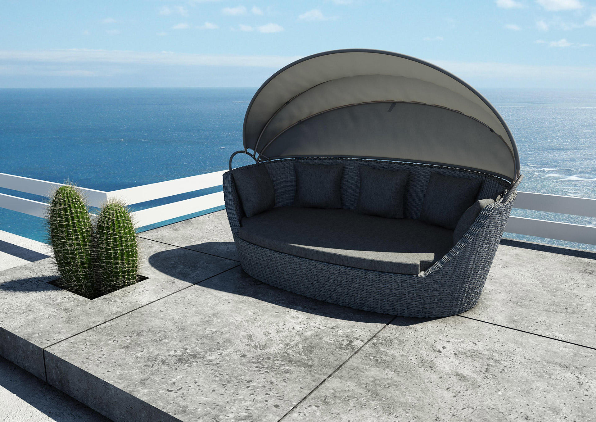 Moderný ratanový nábytok Portofino