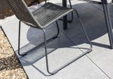 Záhradná stolička SUNS ELOS sivá