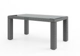 Záhradný ratanový stôl RAPALLO 160 cm piesok