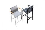 Barová stolička SUNS Tutti teak-antracit/black grey