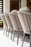 Záhradná jedálenská stolička SUNS NAPPA FISHBONE piesok/soft grey