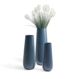 Záhradná hliníková váza SUNS VASI L modrá