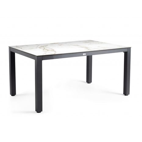 Hliníkový stôl s dektonovou doskou BRIGA 180 x 100 cm ENTZO