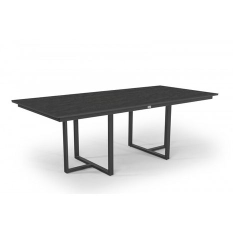 Hliníkový stôl s dektonovou doskou Nida 220 x 100 cm BROMO - Charocal