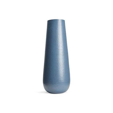 Záhradná hliníková váza SUNS VASI M modrá