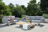 Luxusný záhradný set SUNS STOCKHOLM biely/soft grey