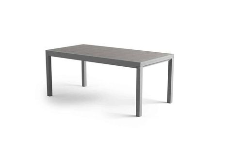 Záhradný hliníkový stôl TOLEDO sivý