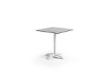 Záhradný hliníkový stôl/HPL VIC biely