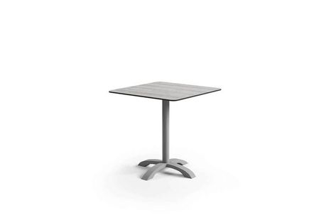 Záhradný hliníkový stôl/HPL VIC sivý