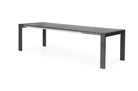 Záhradný hliníkový/rozkladací stôl SUNS RIALTO antracit 262/330 cm