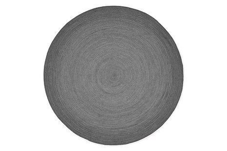 Záhradný okrúhly koberec SUNS VENETO Ø300 cm antracit