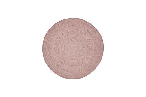 Záhradný okrúhly koberec SUNS VENETO Ø200 pink