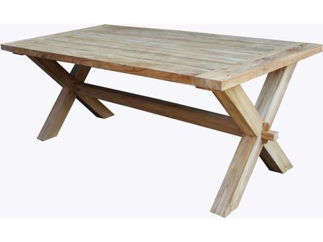 Záhradný teakový stôl CROSS 180 teak
