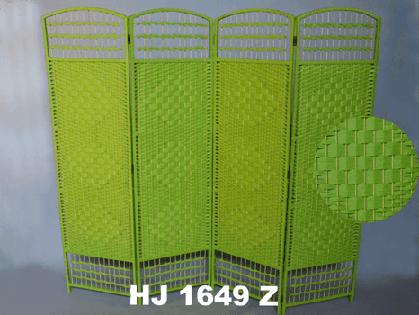 Zelený paraván HJ 1649-Z