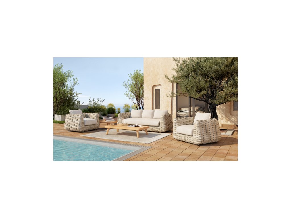 ratanová sedacia súprava